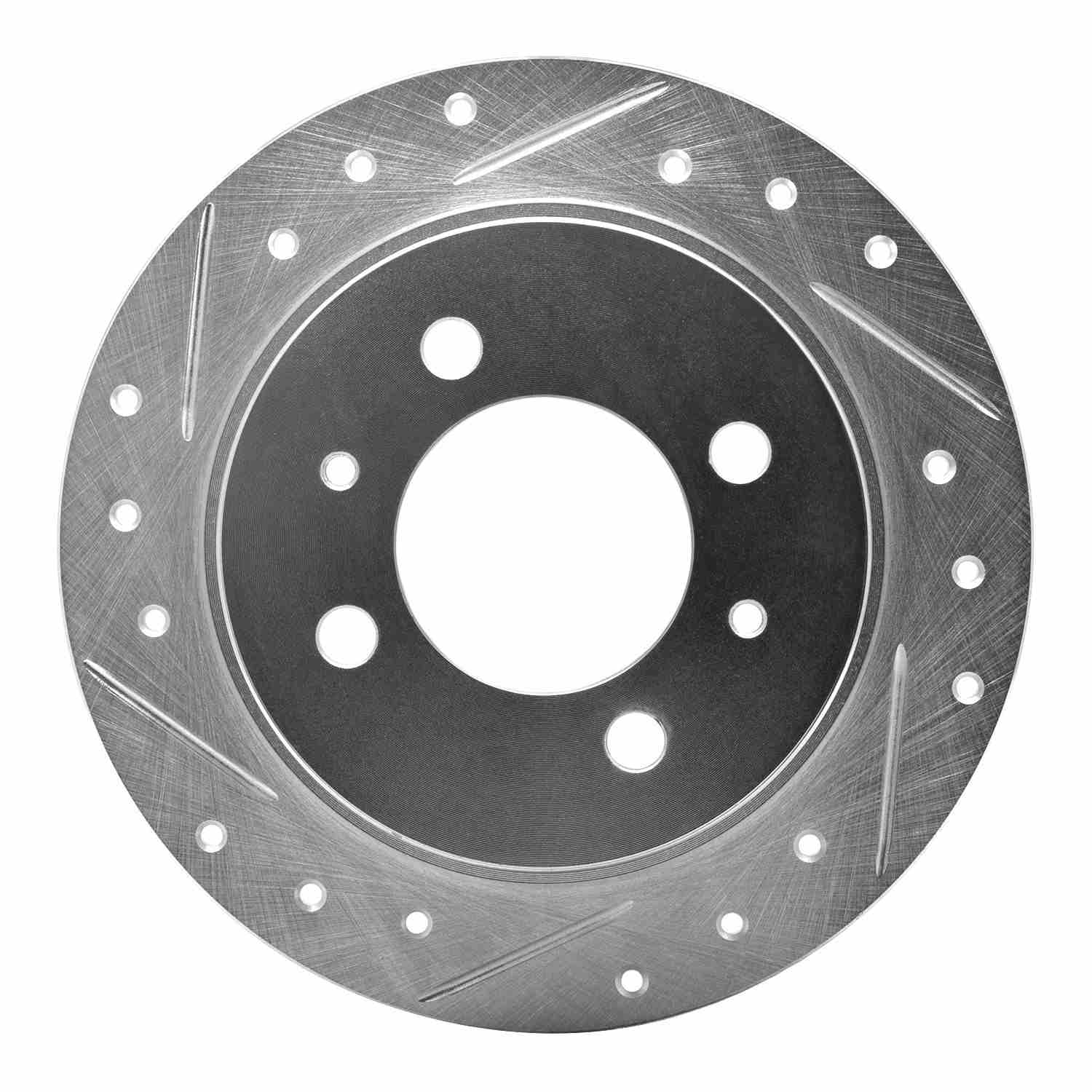 Dynamic Friction Company Disc Brake Rotor  top view frsport 631-67039L