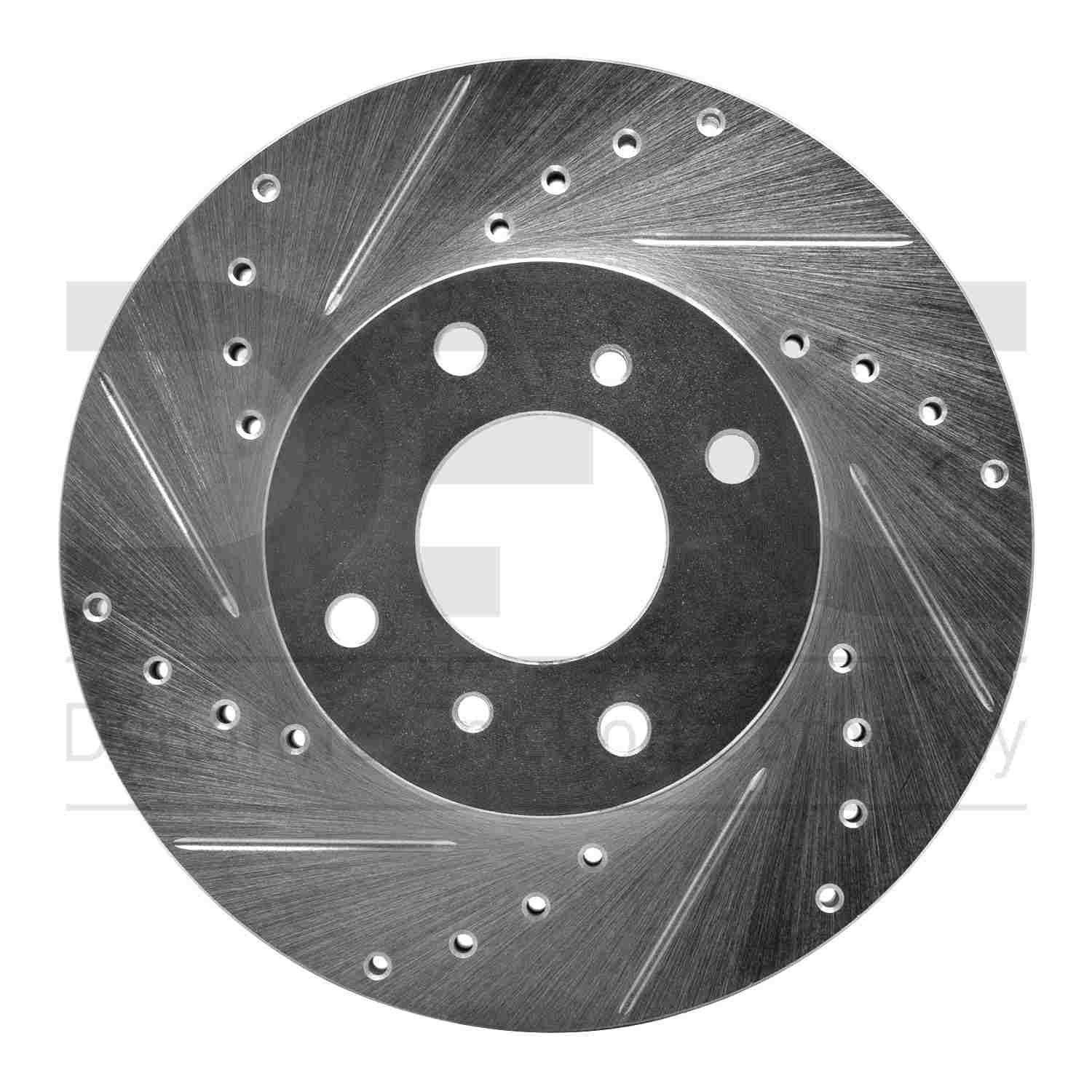 Dynamic Friction Company Disc Brake Rotor  top view frsport 631-67040L