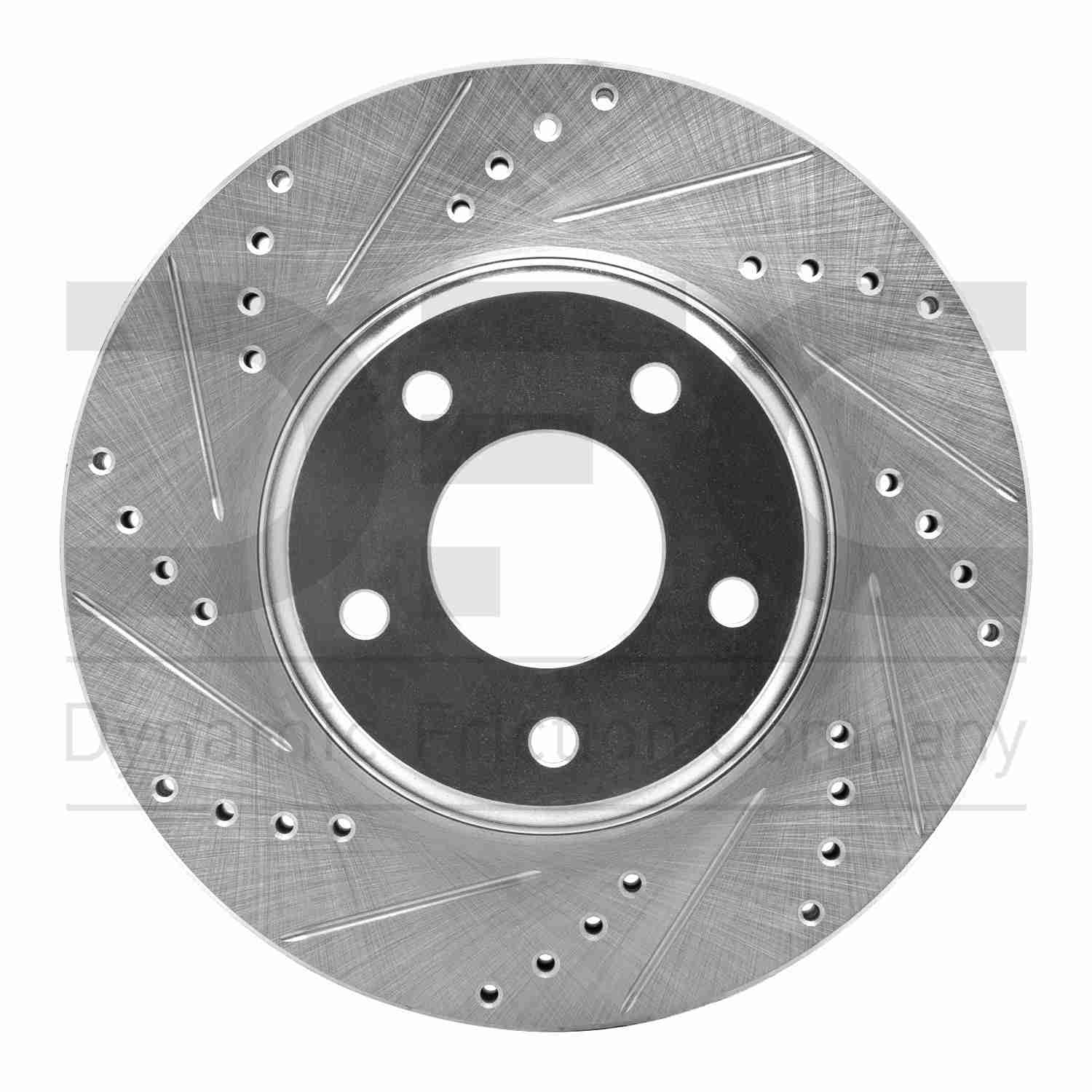 Dynamic Friction Company Disc Brake Rotor  top view frsport 631-67049L