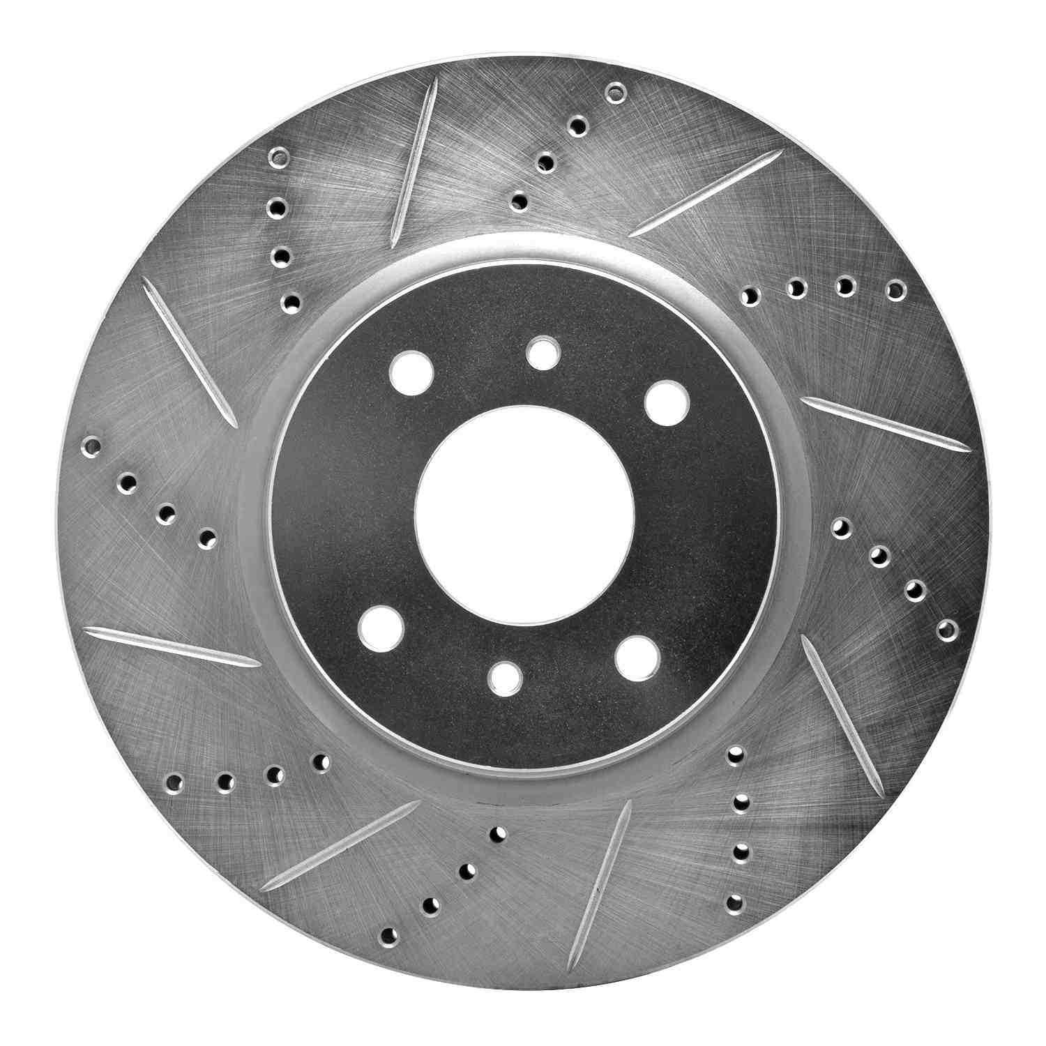 Dynamic Friction Company Disc Brake Rotor  top view frsport 631-67054L