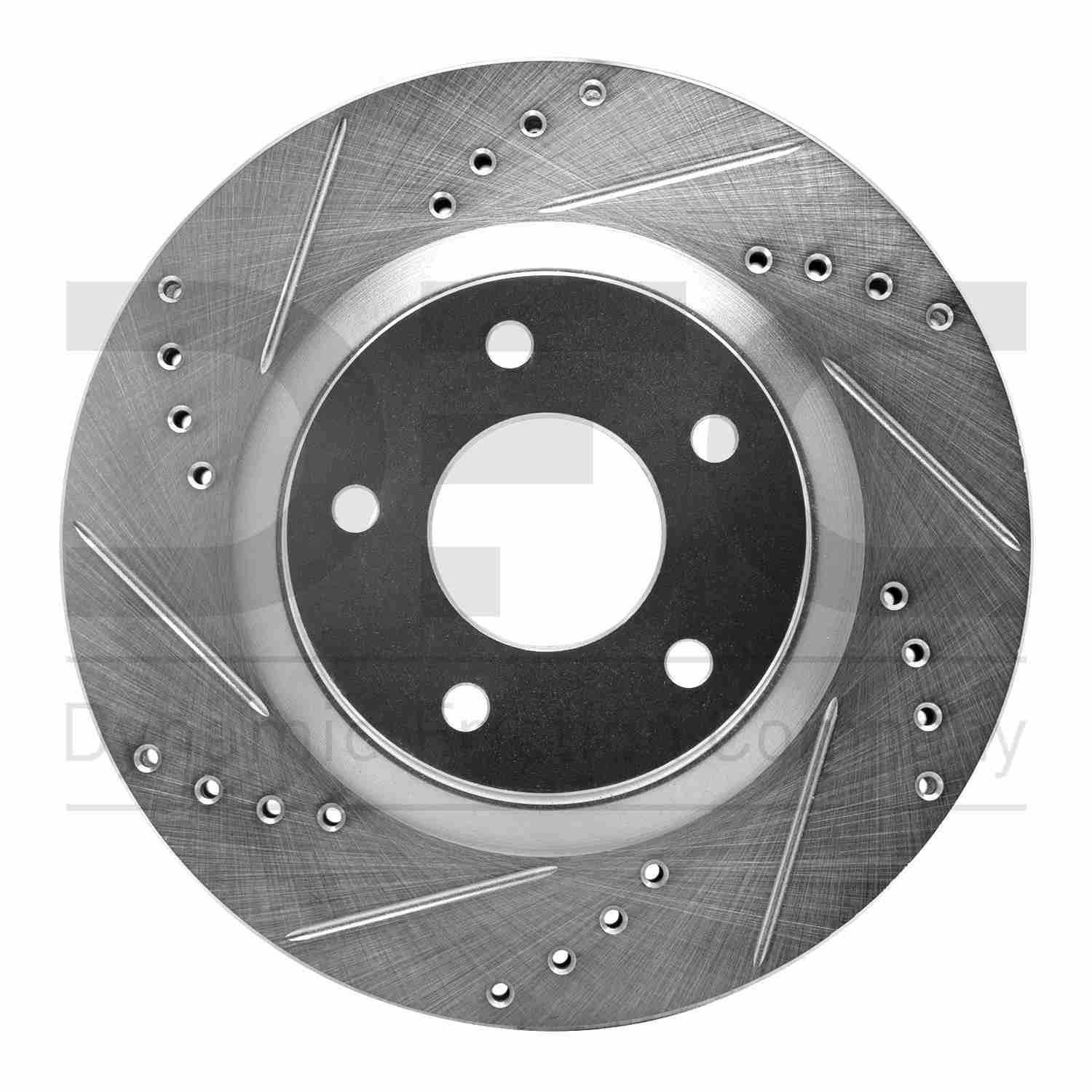 Dynamic Friction Company Disc Brake Rotor  top view frsport 631-67058L