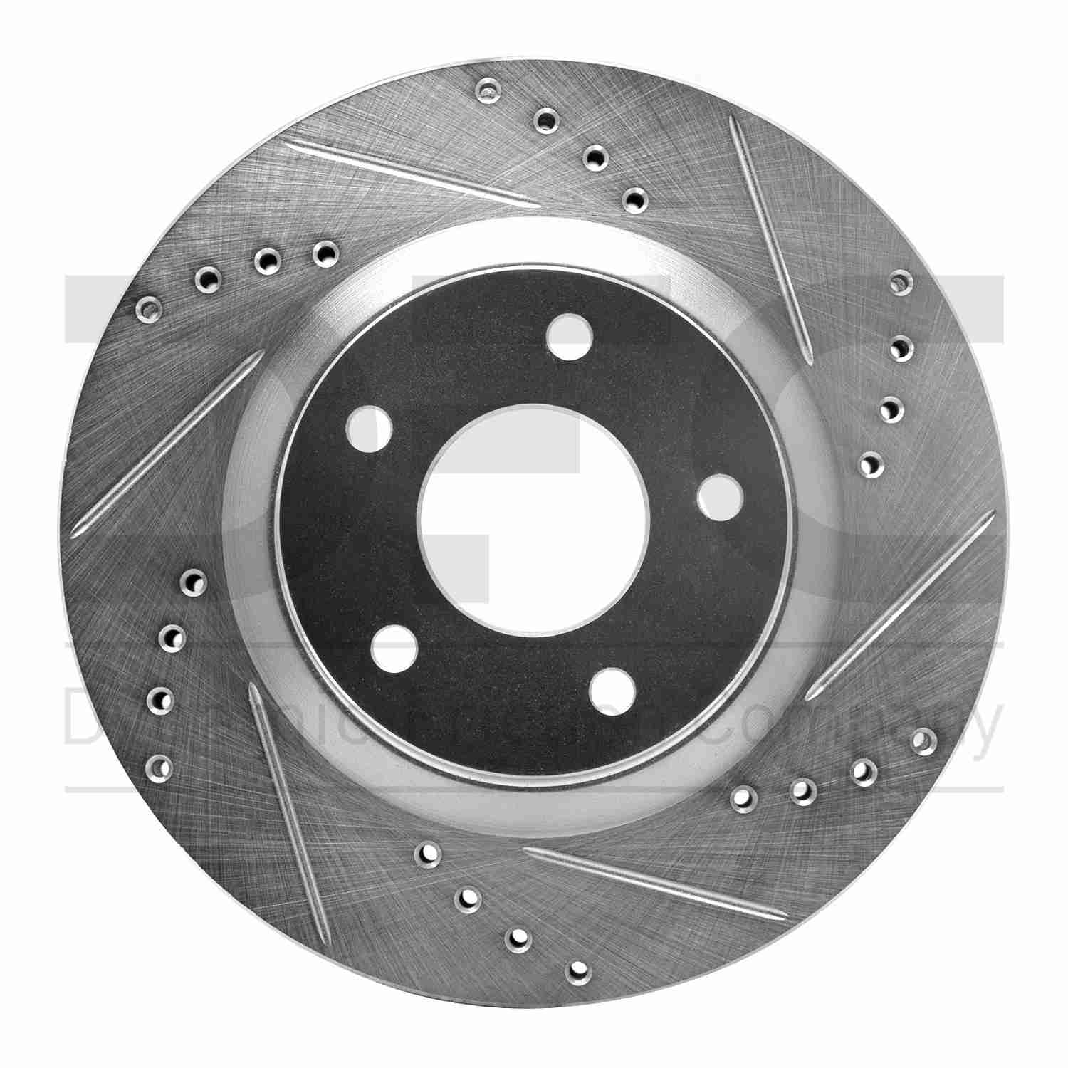 Dynamic Friction Company Disc Brake Rotor  top view frsport 631-67058R