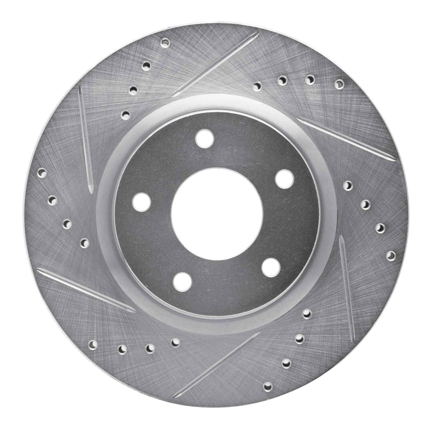 Dynamic Friction Company Disc Brake Rotor  top view frsport 631-67066L