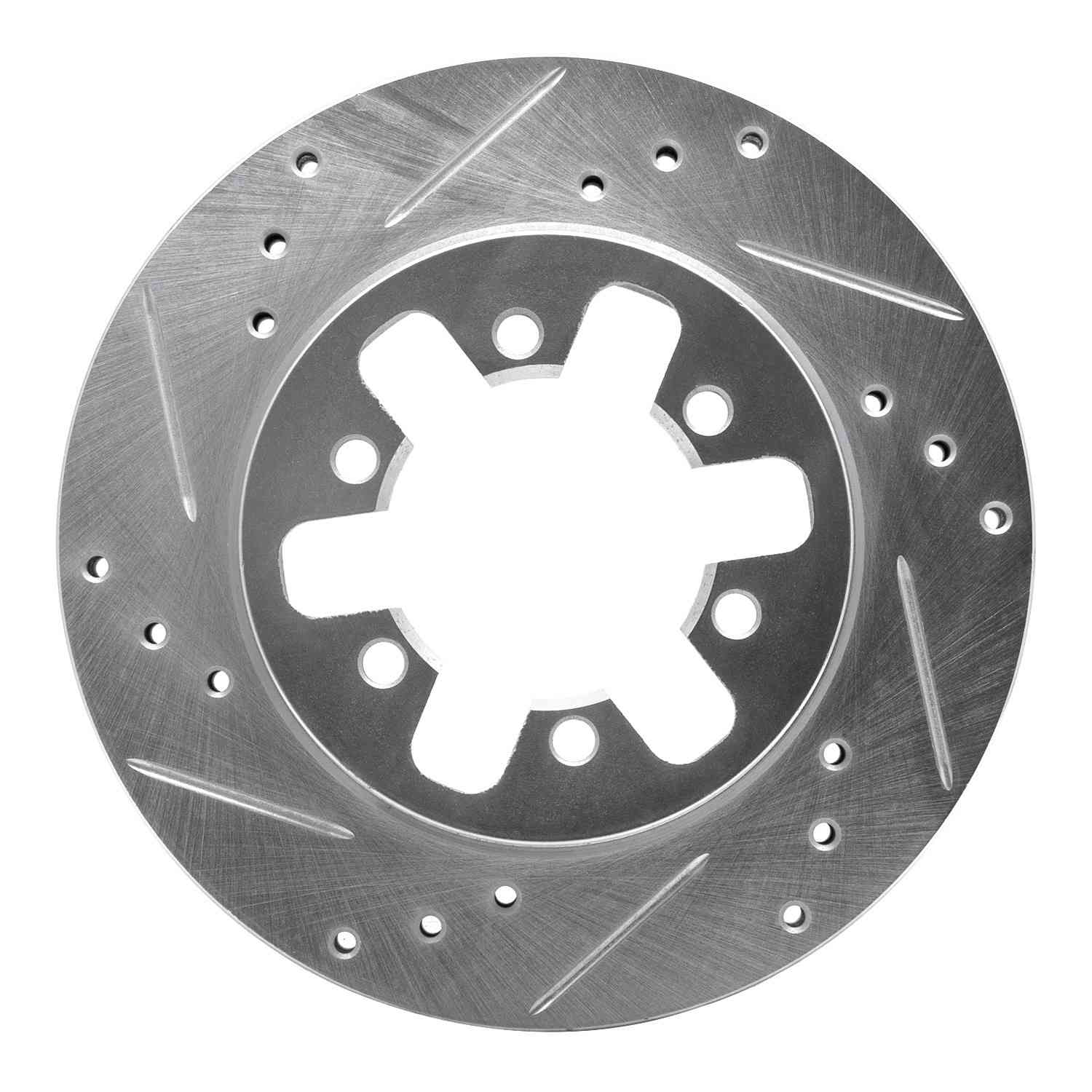 Dynamic Friction Company Disc Brake Rotor  top view frsport 631-67081L