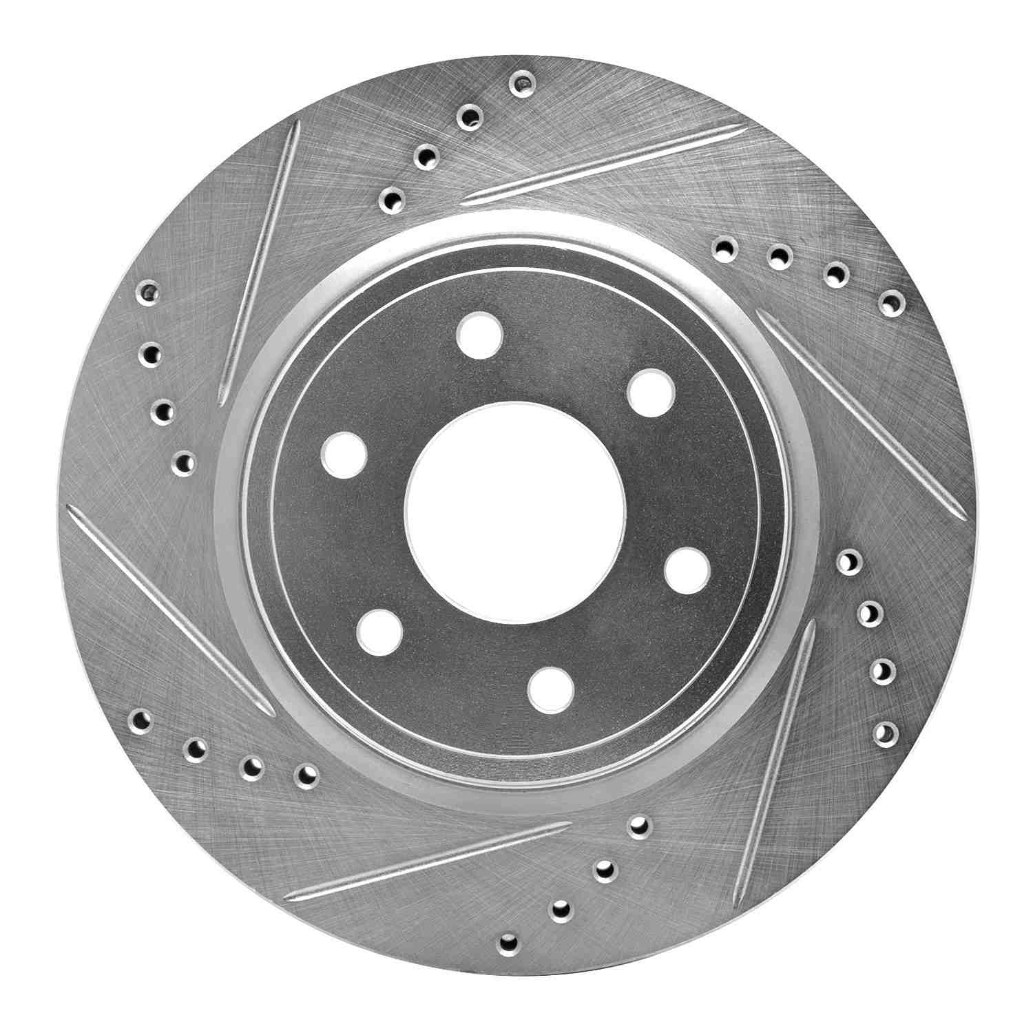 Dynamic Friction Company Disc Brake Rotor  top view frsport 631-67092L