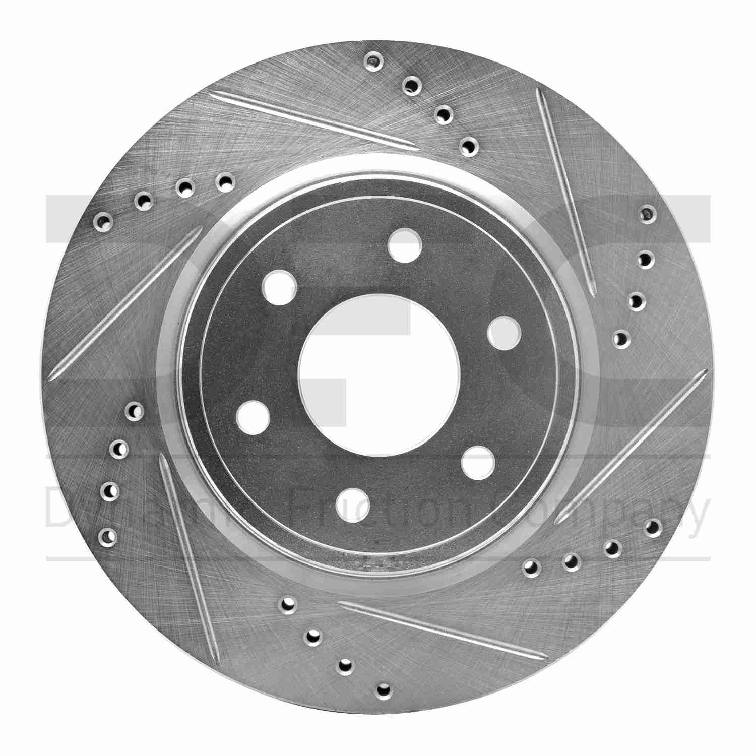 Dynamic Friction Company Disc Brake Rotor  top view frsport 631-67092R