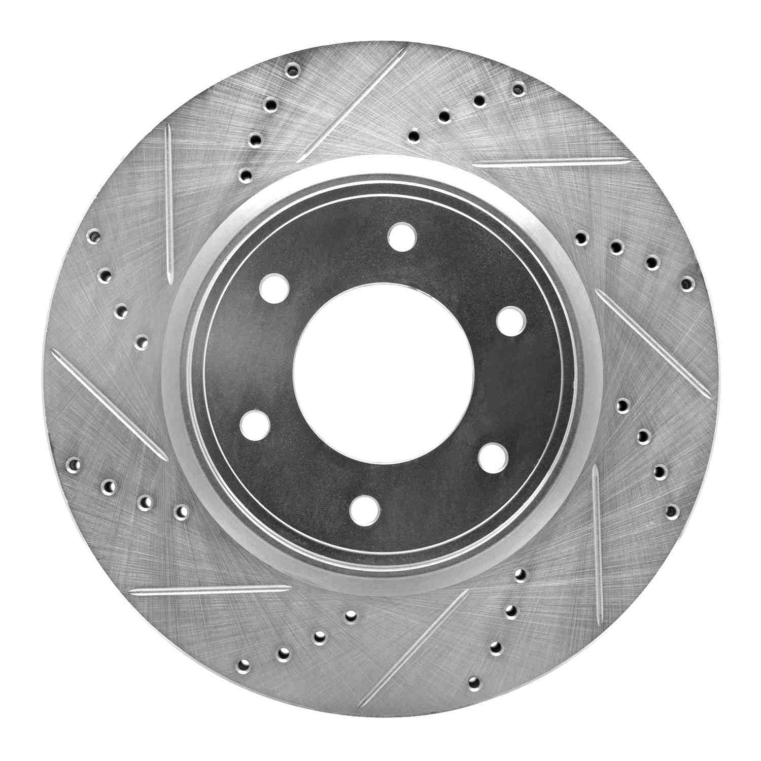 Dynamic Friction Company Disc Brake Rotor  top view frsport 631-67098L