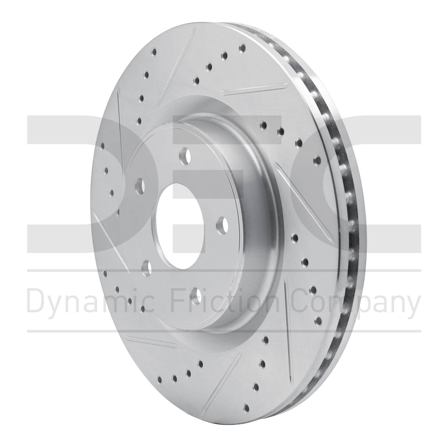 dynamic friction company disc brake rotor  frsport 631-67105l