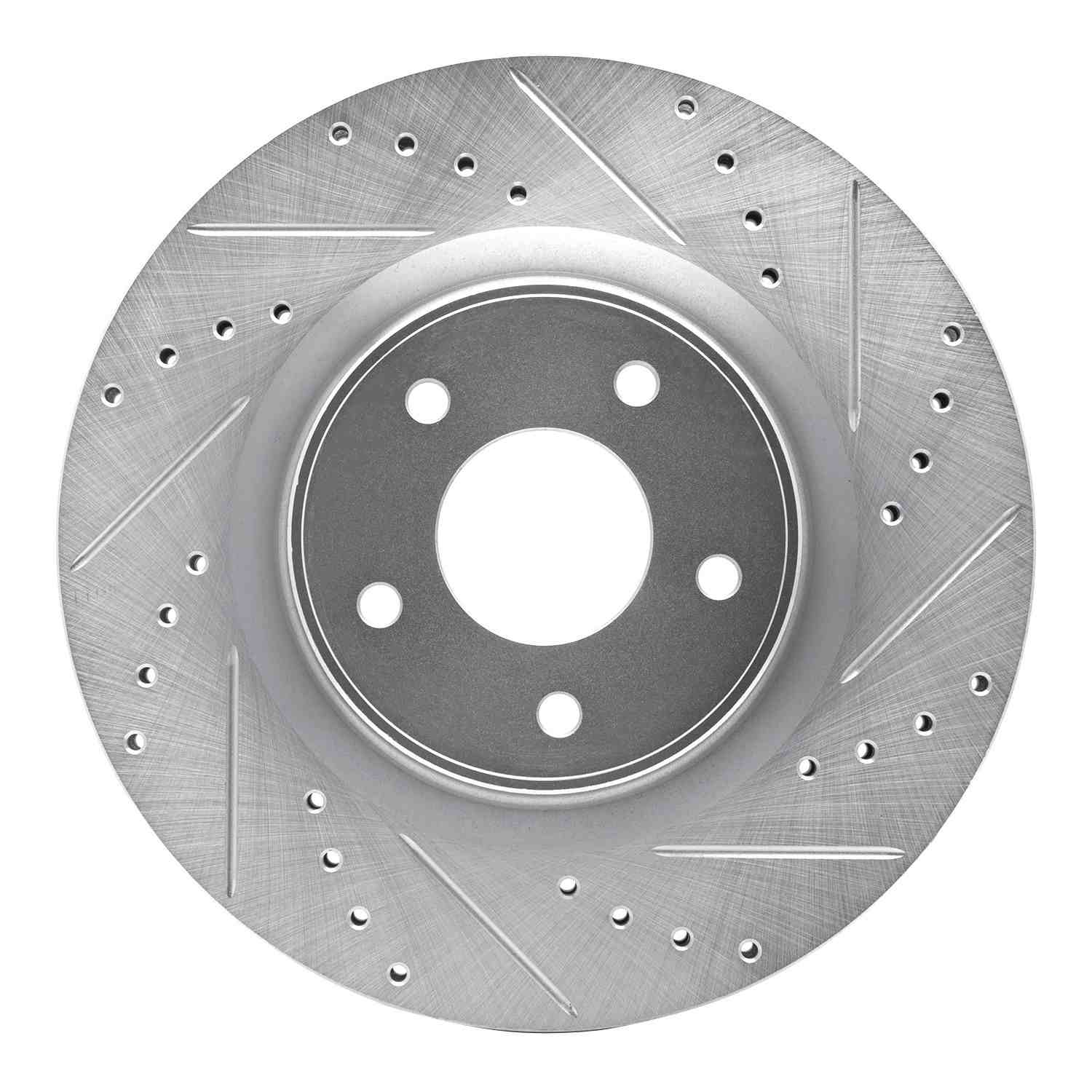 Dynamic Friction Company Disc Brake Rotor  top view frsport 631-67105R