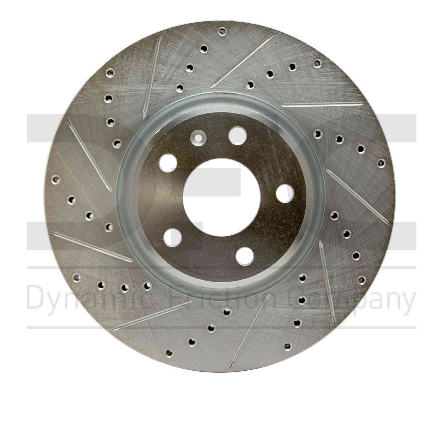 Dynamic Friction Company Disc Brake Rotor  top view frsport 631-73065L