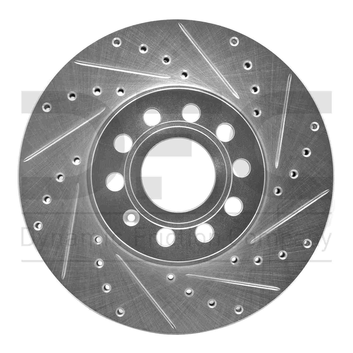 Dynamic Friction Company Disc Brake Rotor  top view frsport 631-74028R