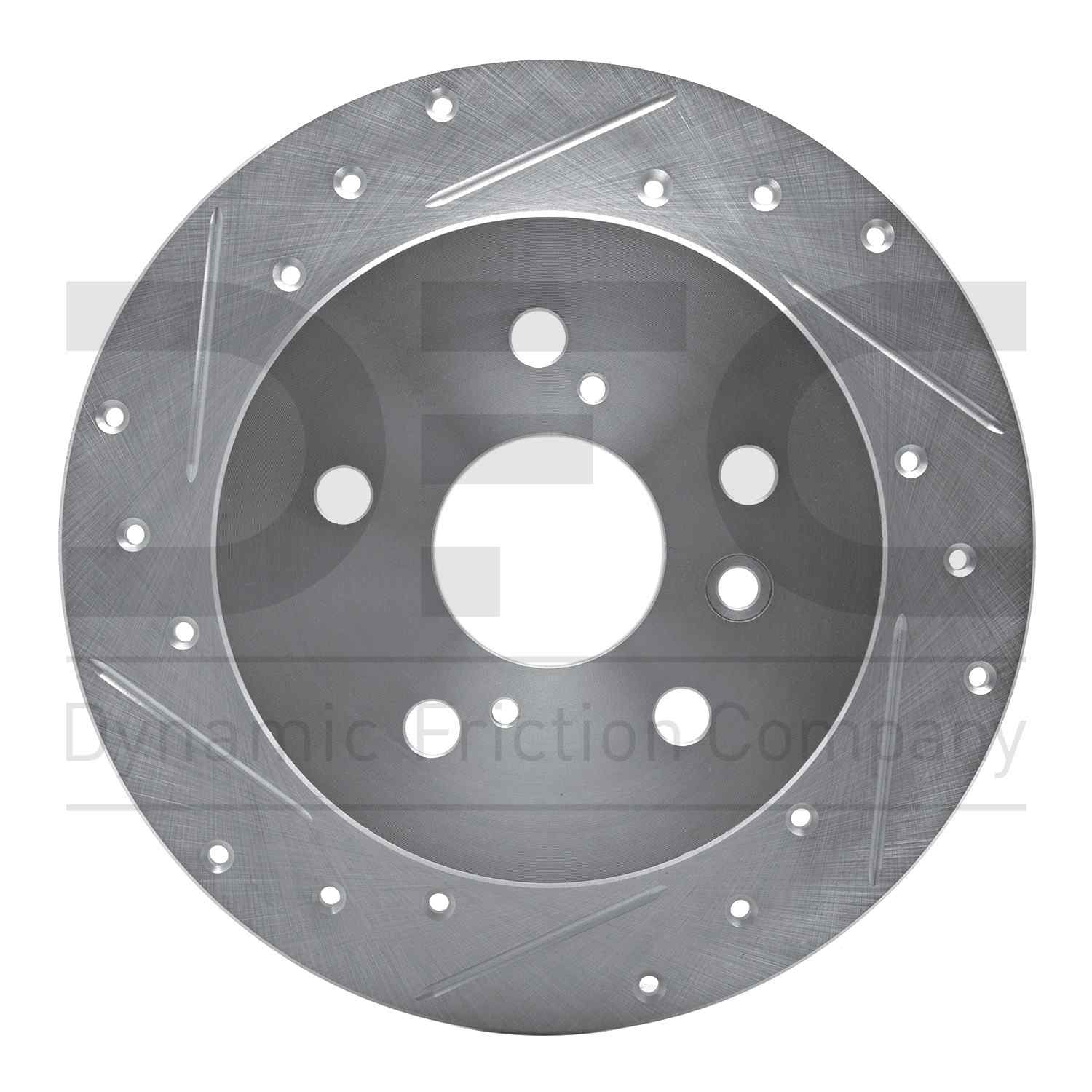 Dynamic Friction Company Disc Brake Rotor  top view frsport 631-76079L