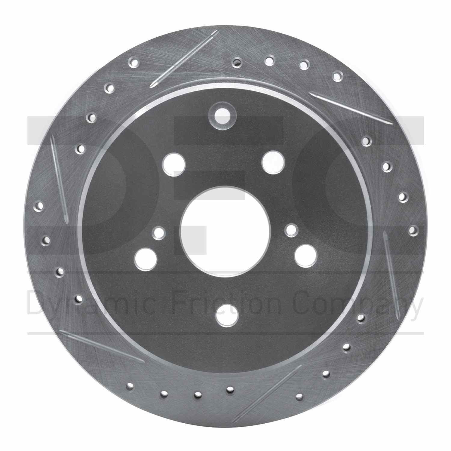 Dynamic Friction Company Disc Brake Rotor  top view frsport 631-76101L