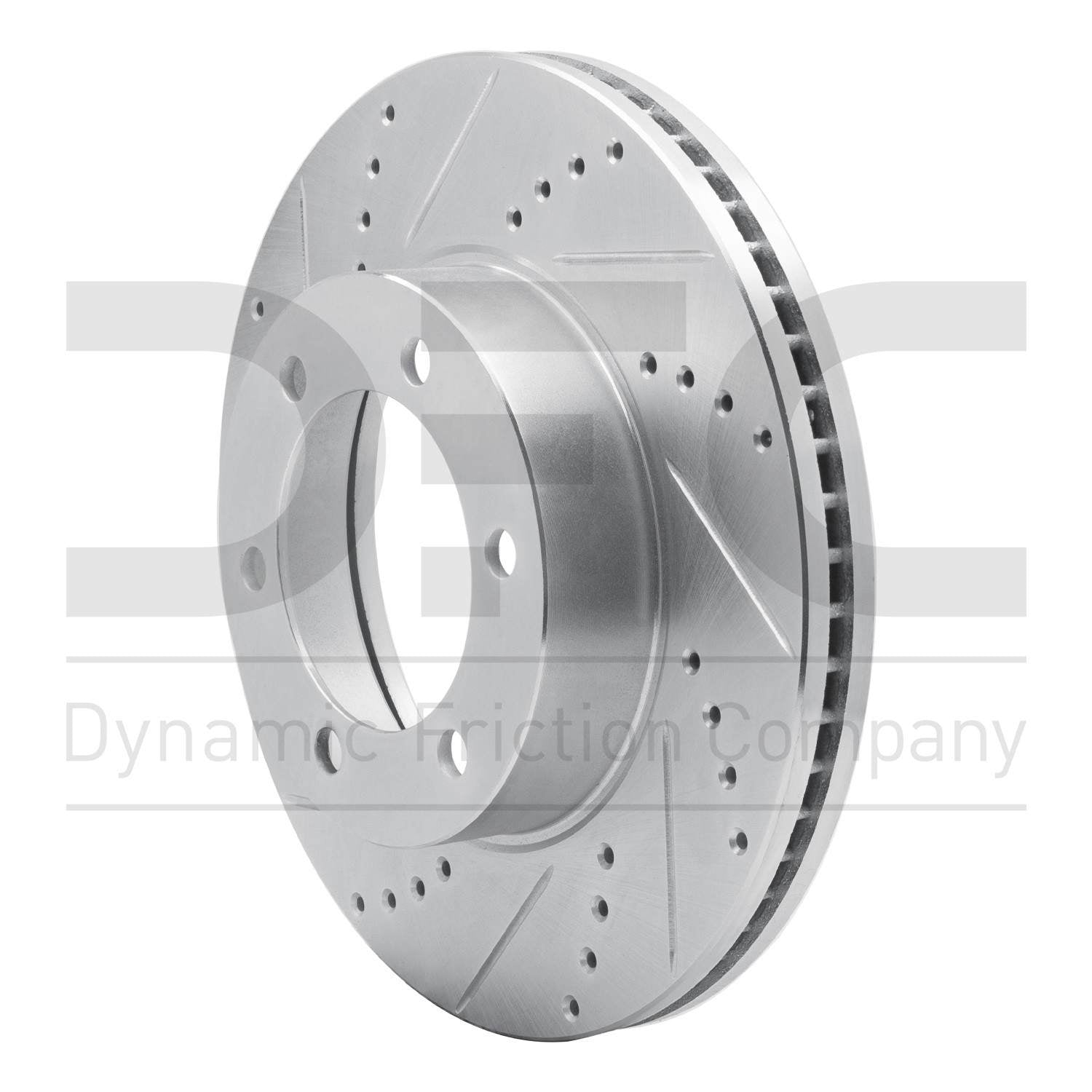 dynamic friction company disc brake rotor  frsport 631-76124l