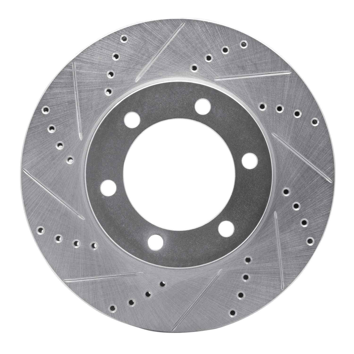 Dynamic Friction Company Disc Brake Rotor  top view frsport 631-76124L