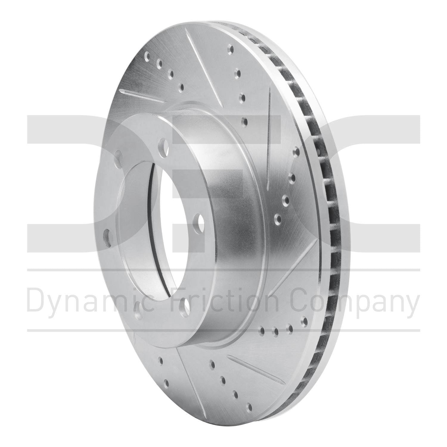 dynamic friction company disc brake rotor  frsport 631-76124r