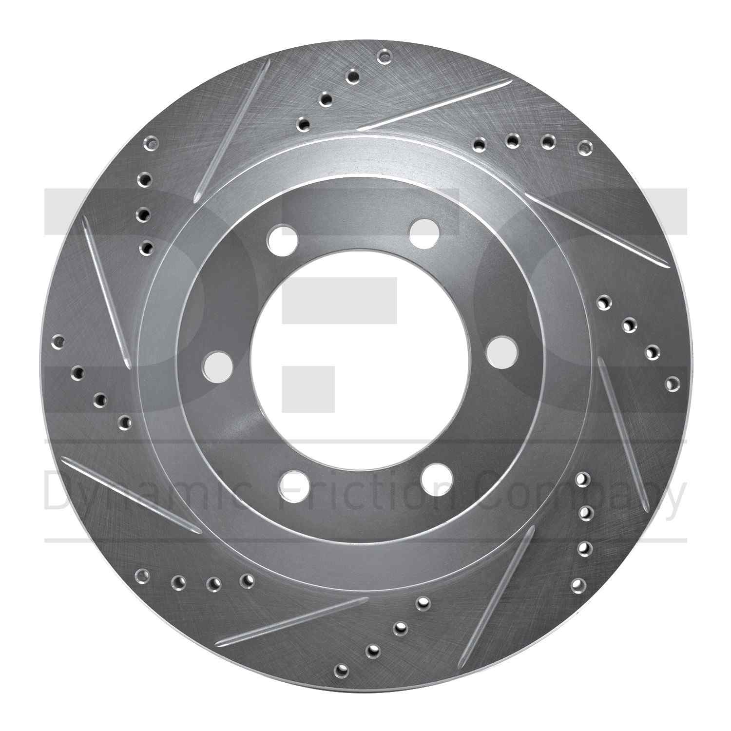 Dynamic Friction Company Disc Brake Rotor  top view frsport 631-76126L