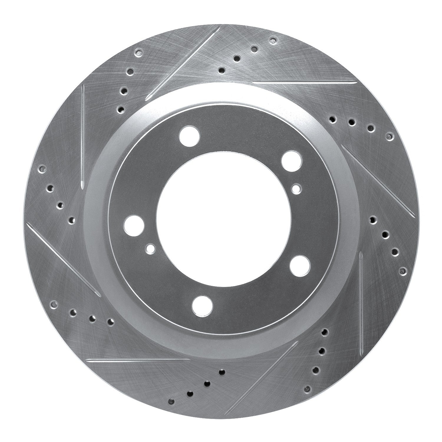 Dynamic Friction Company Disc Brake Rotor  top view frsport 631-76136L