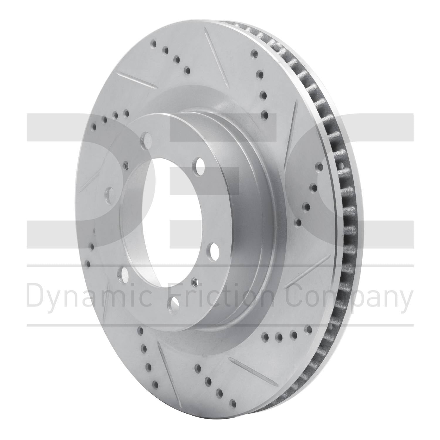 dynamic friction company disc brake rotor  frsport 631-76142r