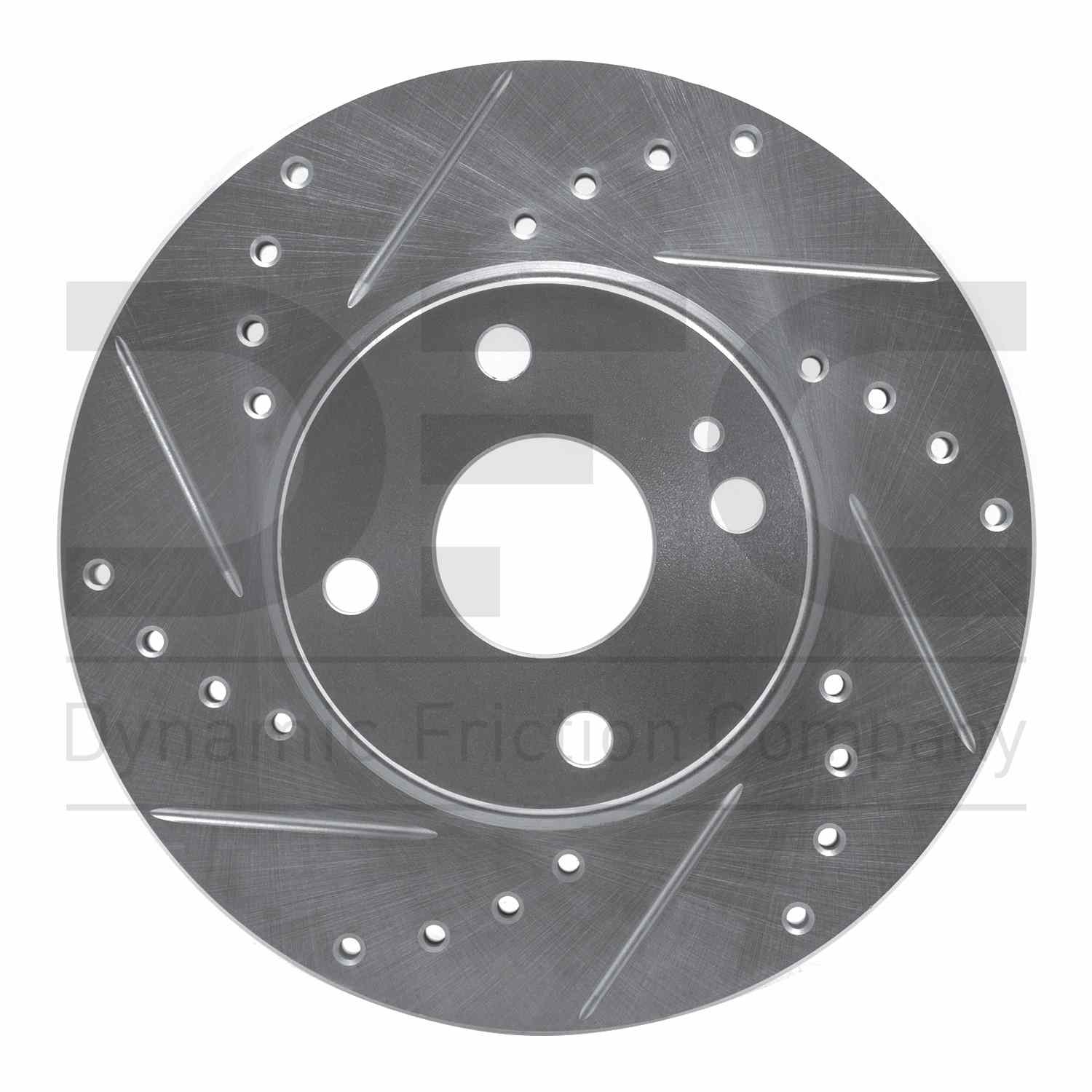 Dynamic Friction Company Disc Brake Rotor  top view frsport 631-80030L