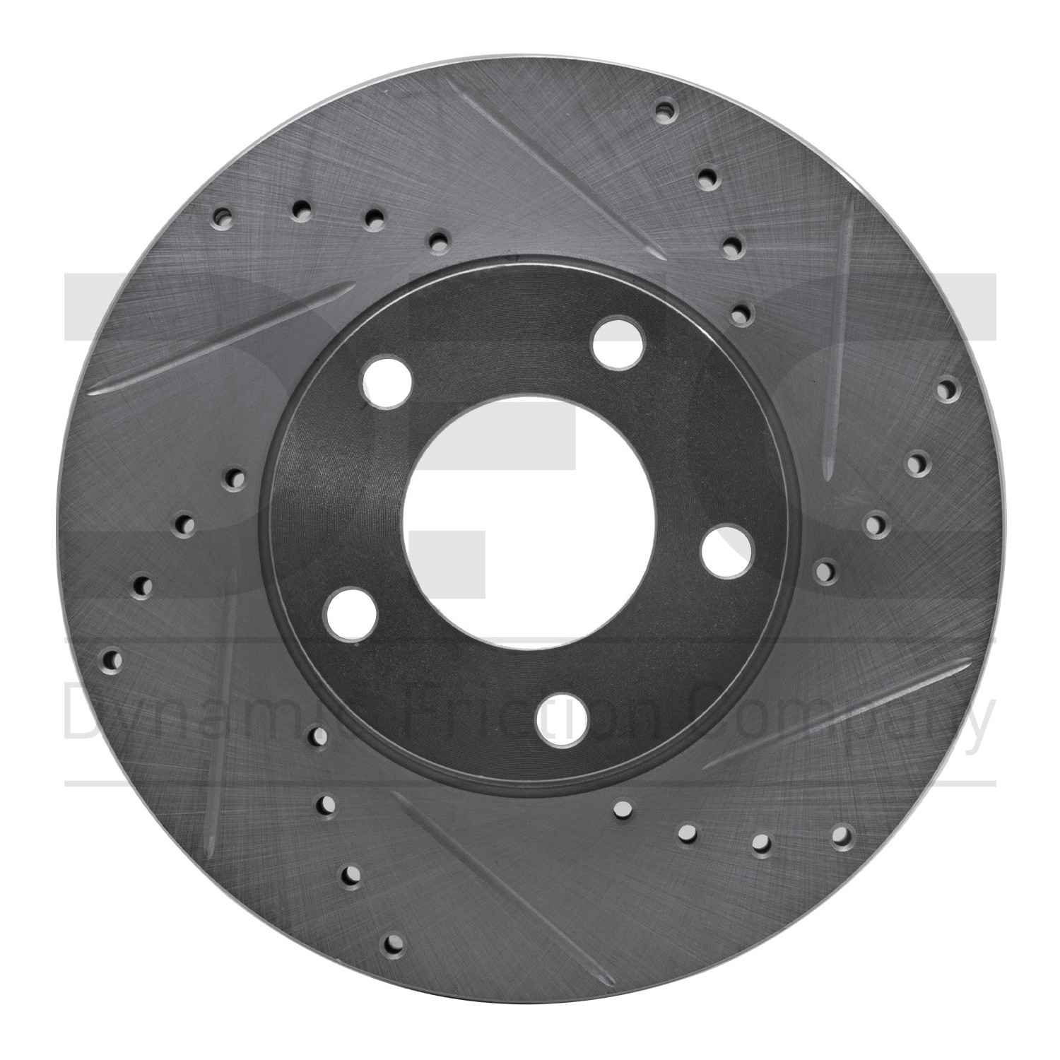 Dynamic Friction Company Disc Brake Rotor  top view frsport 631-80041R