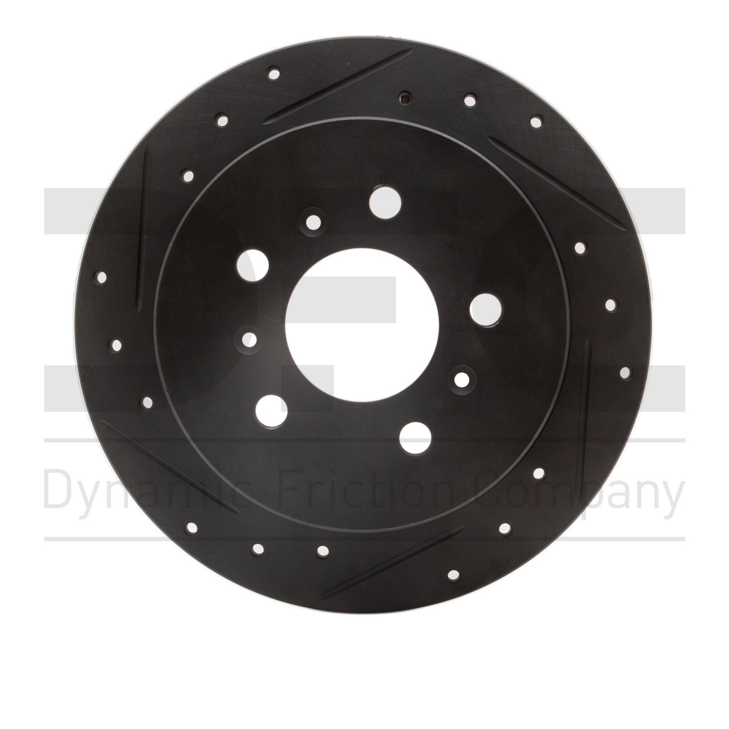 Dynamic Friction Company Disc Brake Rotor  top view frsport 633-45011L