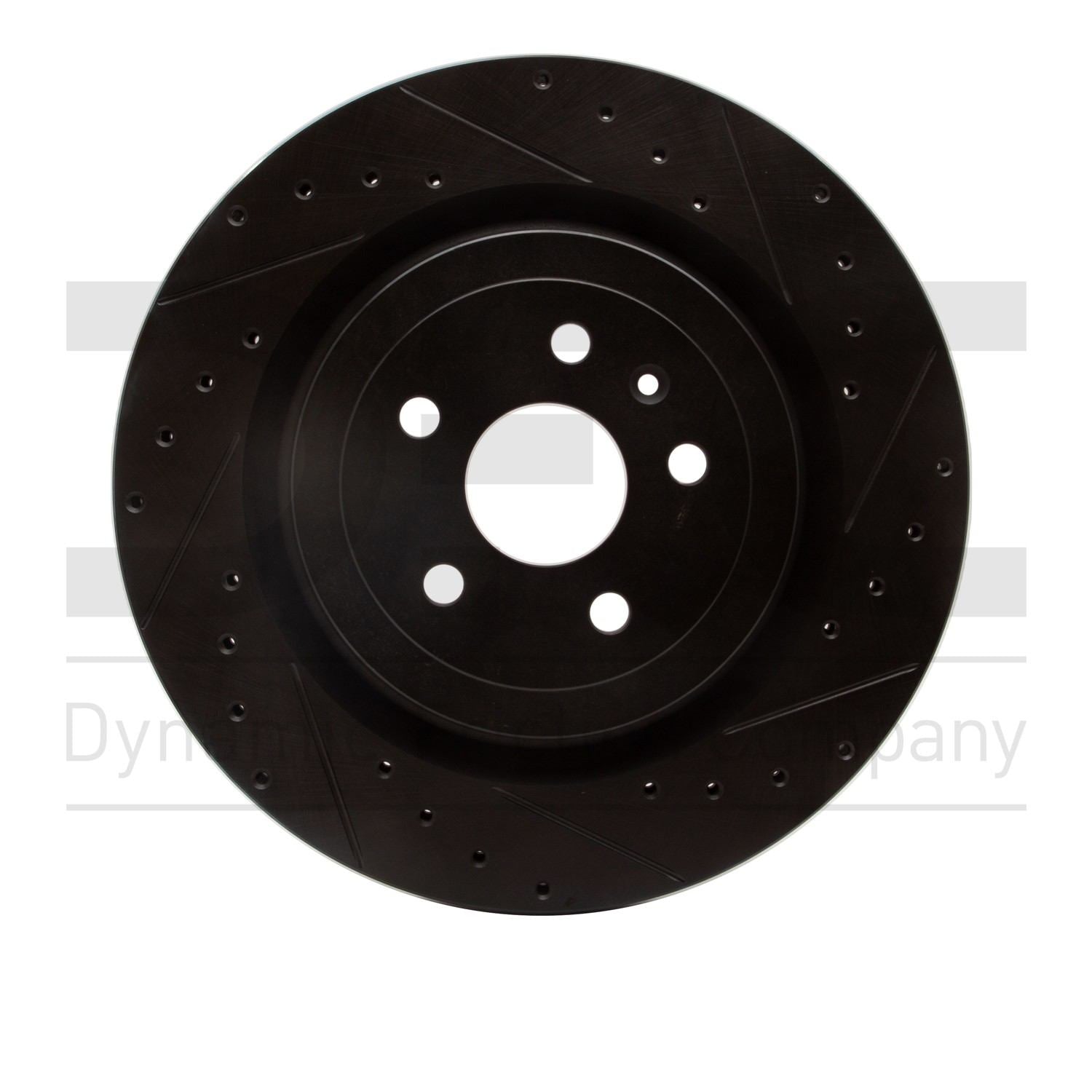 Dynamic Friction Company Disc Brake Rotor  top view frsport 633-47039R