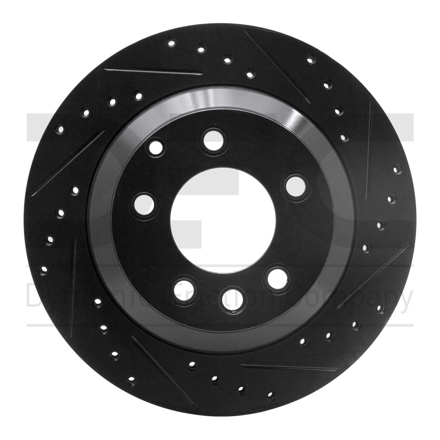 Dynamic Friction Company Disc Brake Rotor  top view frsport 633-74048R