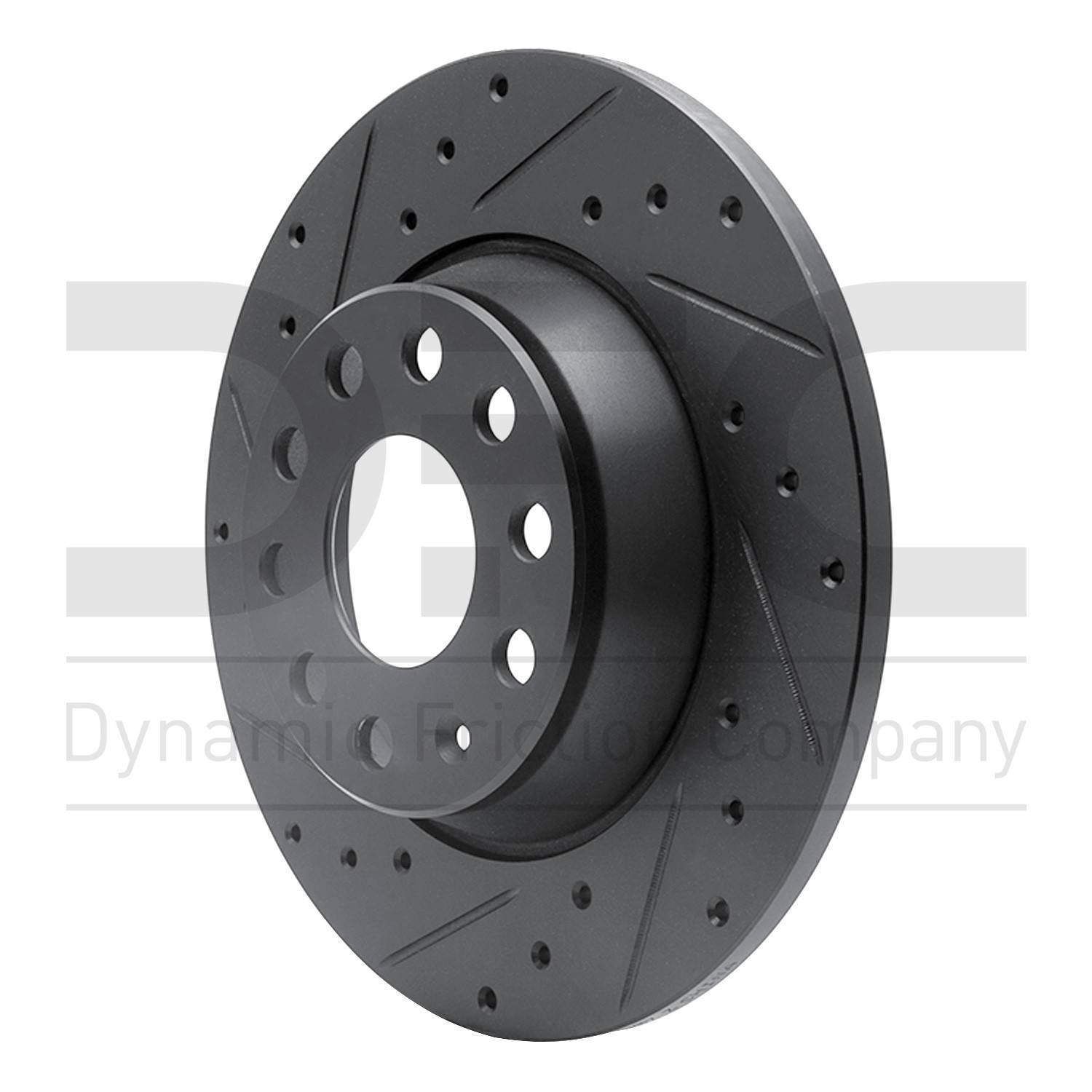 dynamic friction company disc brake rotor  frsport 633-74055l