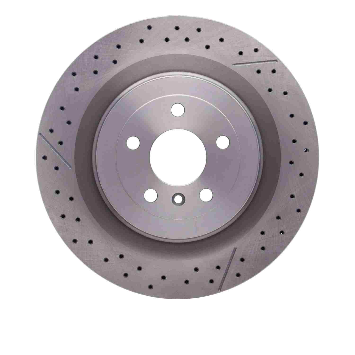 Dynamic Friction Company Disc Brake Rotor  top view frsport 634-63141