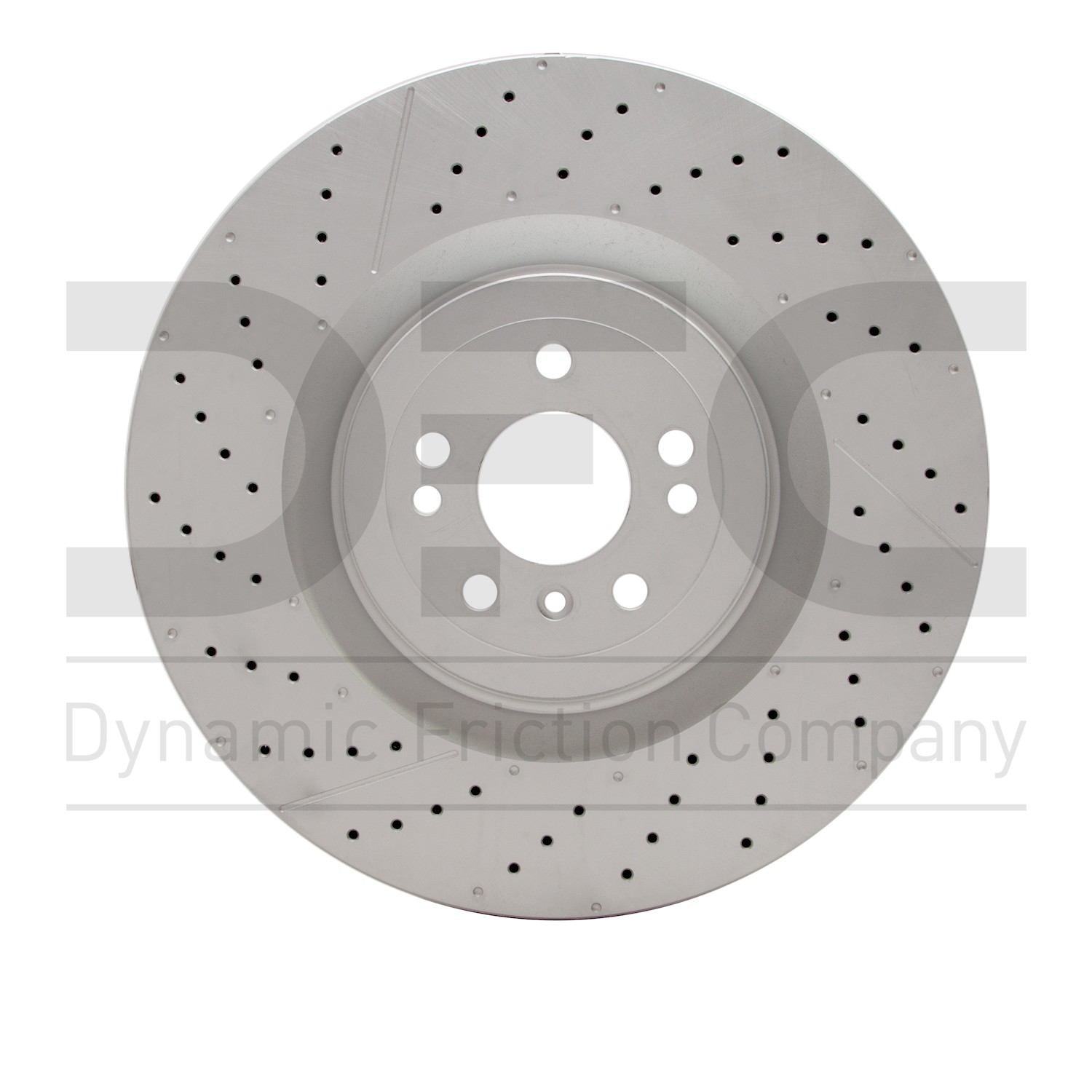 Dynamic Friction Company Disc Brake Rotor  top view frsport 634-63142