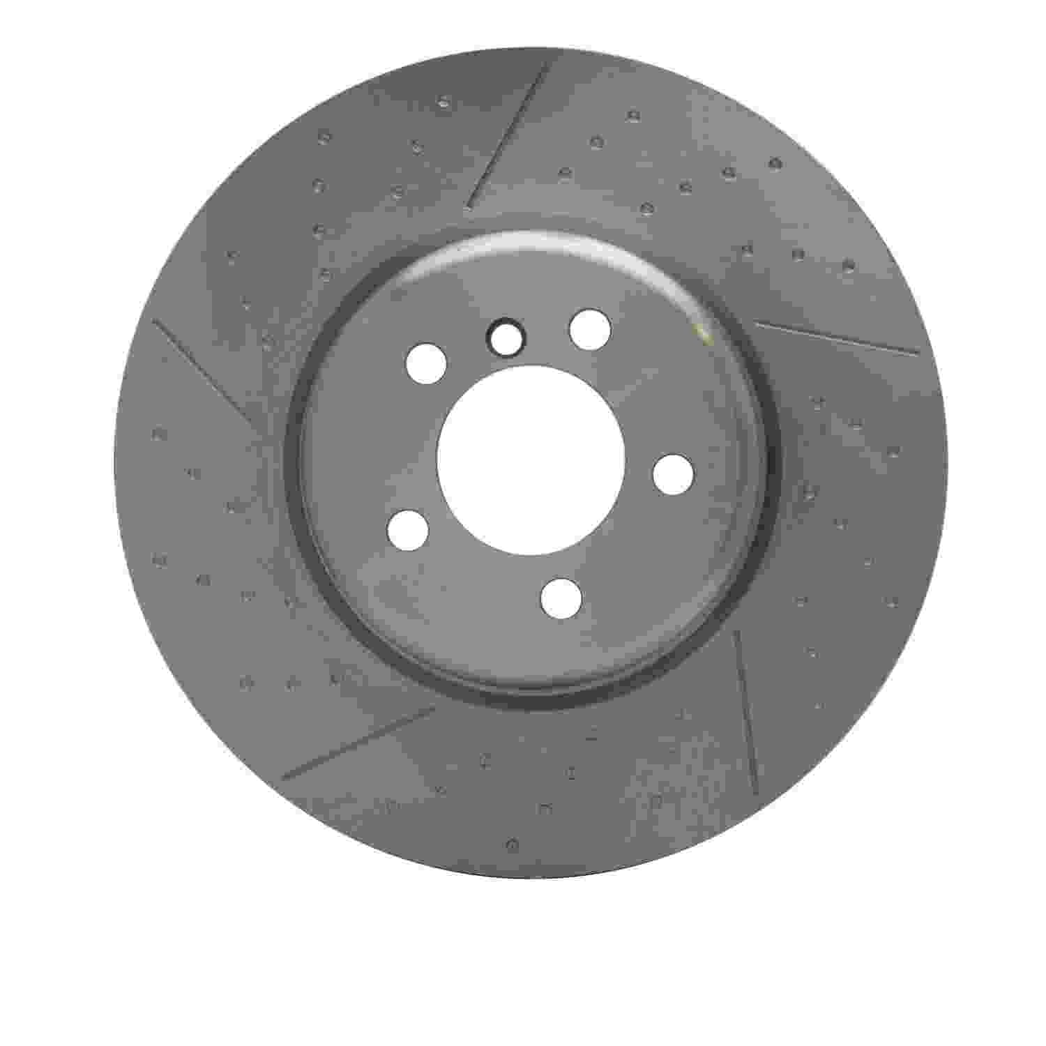 Dynamic Friction Company Disc Brake Rotor  top view frsport 640-31112