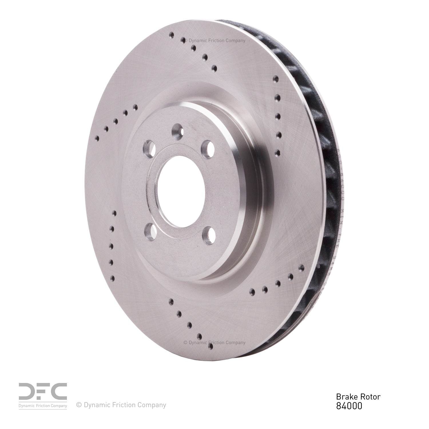 dynamic friction company disc brake rotor  frsport 920-84000