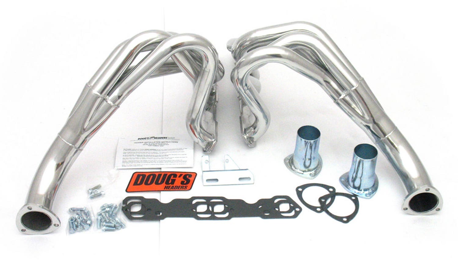 Dougs Headers SBC Headers 1.75 Dia Ceramic Coated DGHD329