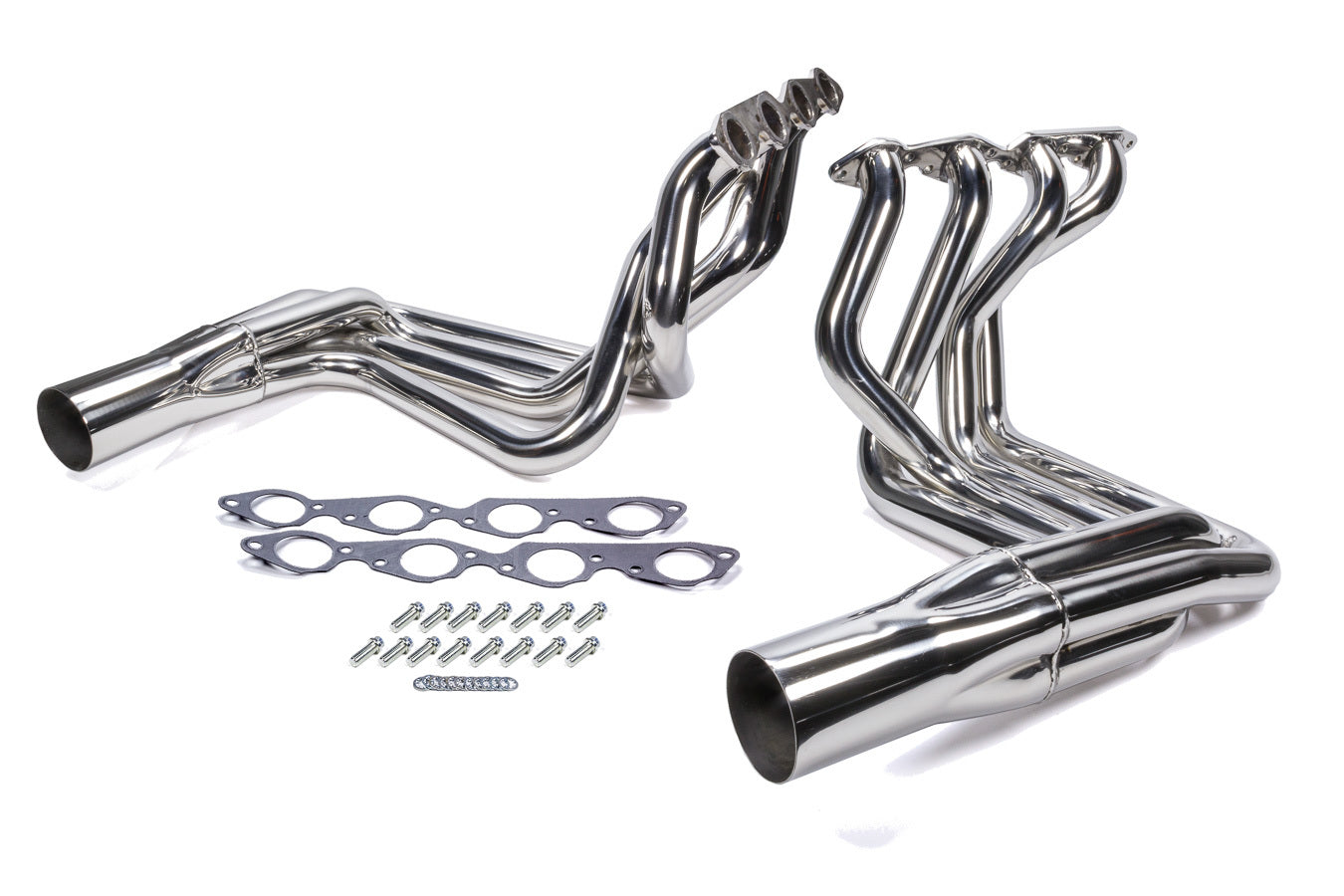 Dougs Headers BBC Side Mount Headers 304 S/S - 63-82 Vette DGHD381-SS