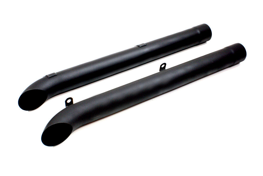 Dougs Headers Side Pipes - Black (Pair) DGHD930-B