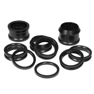 Diversified Machine Alum Spacer Kit Black DMISRC-2590B