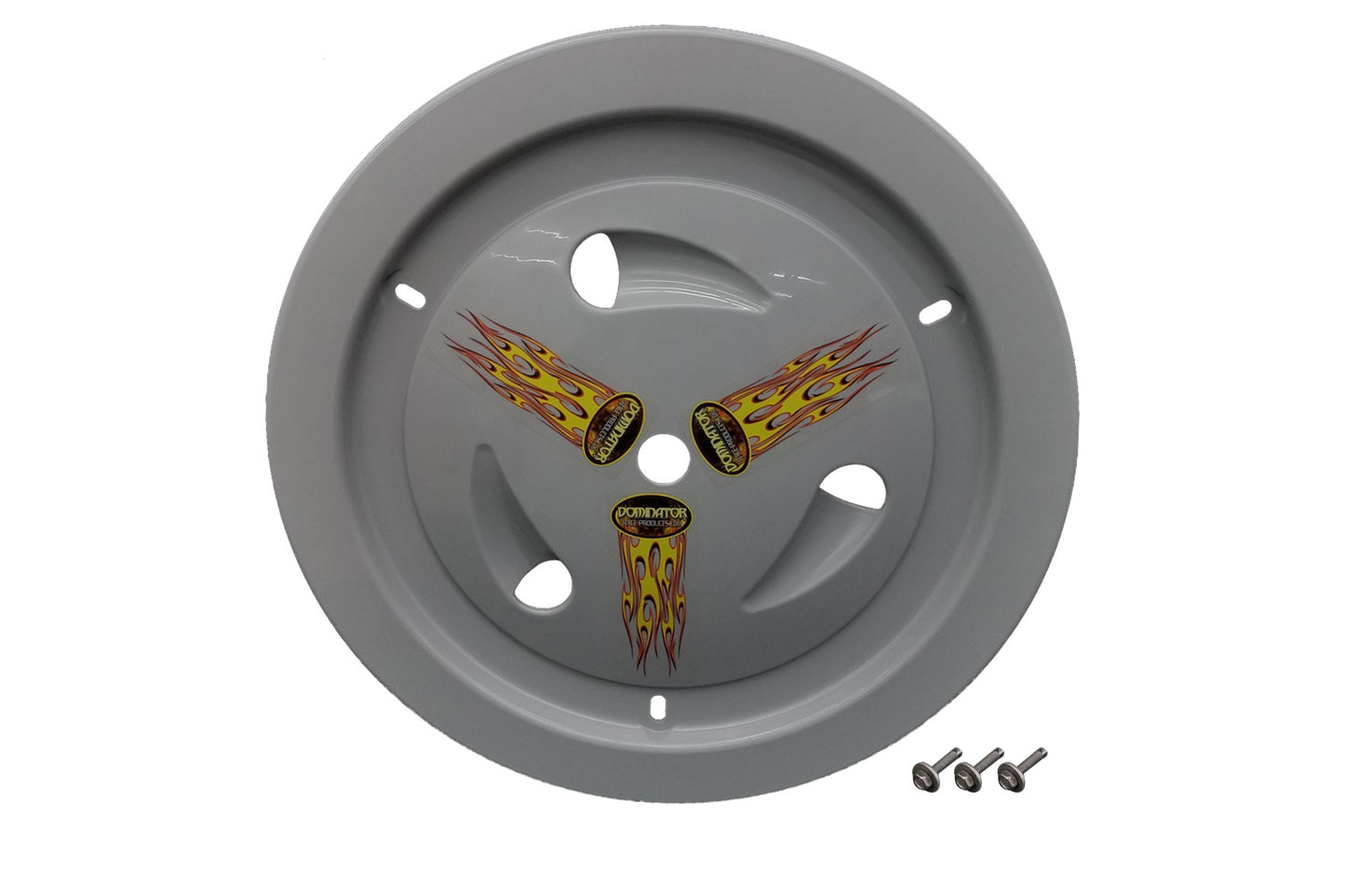 Dominator Racing Products Wheel Cover Bolt-On Gray DOM1013-B-GRY