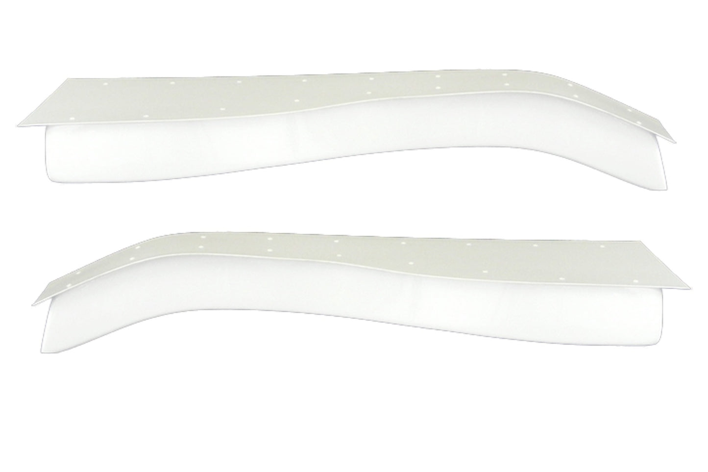 Dominator Racing Products Modified Hood Side Kit White Left & Right DOM404-WH