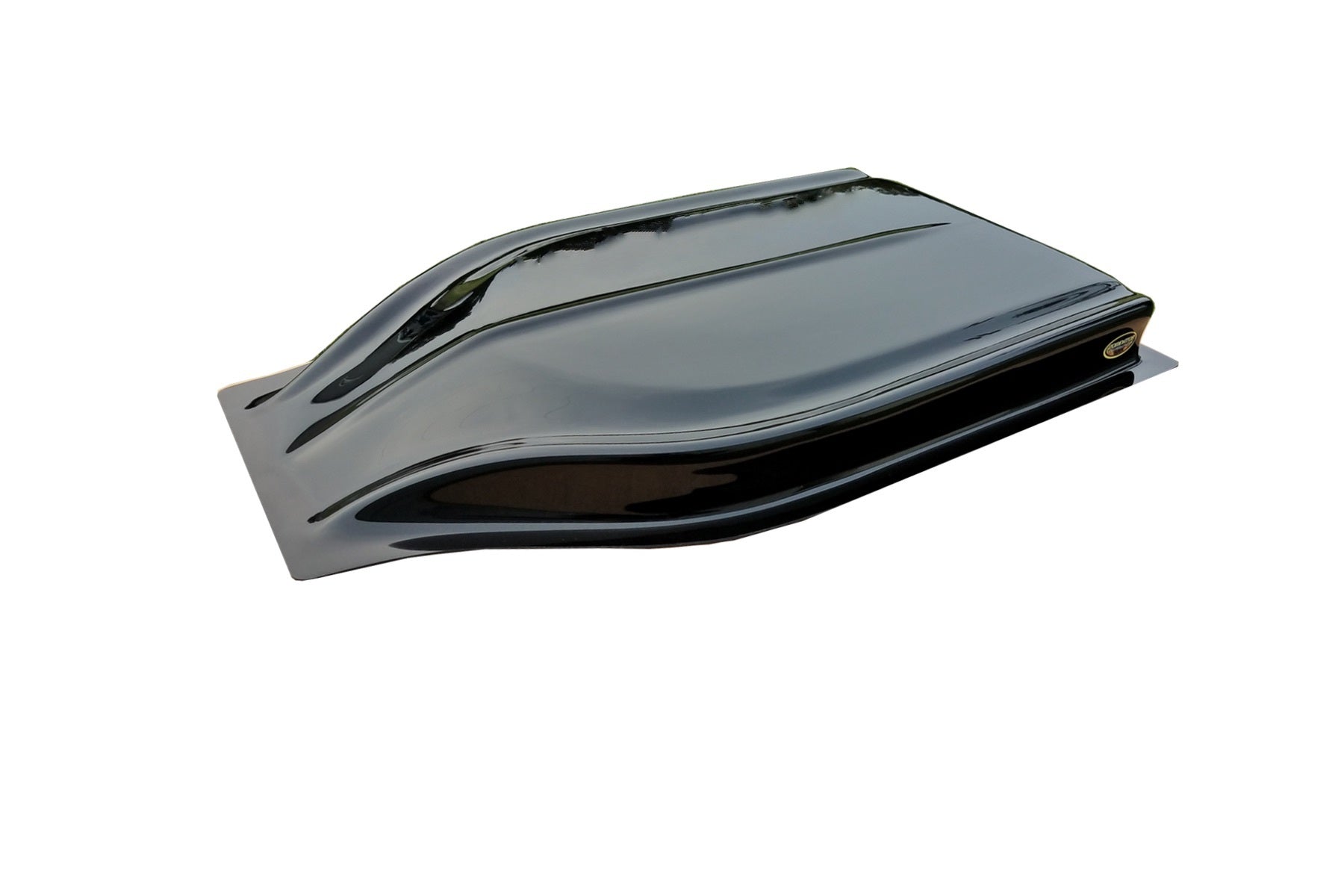 Dominator Racing Products Hood Scoop Stalker 2.5in Street Stock Black DOM517-BK