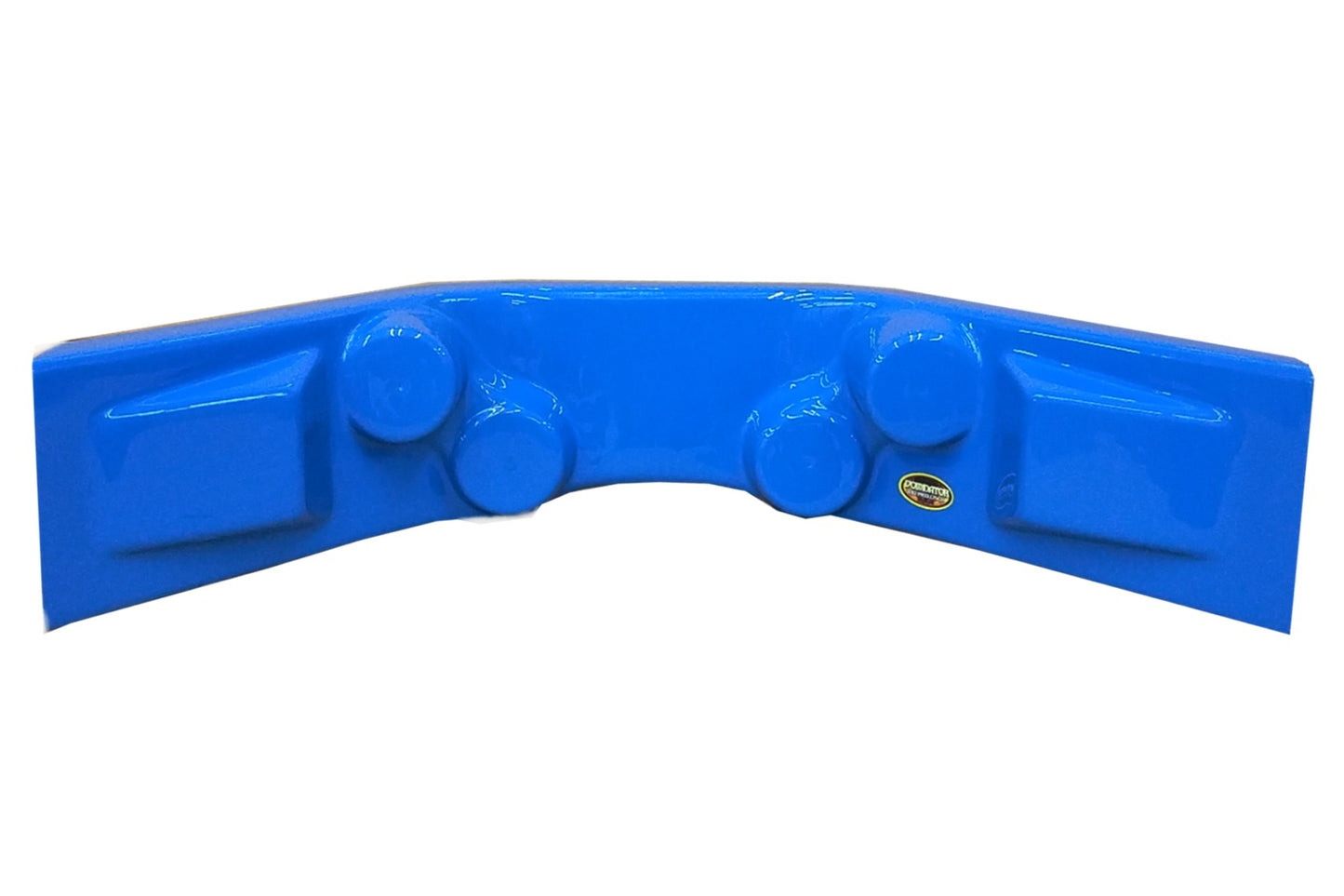 Dominator Racing Products Dash Panel Curved Blue 30in w x 12in d x 6.5in DOM910-BL