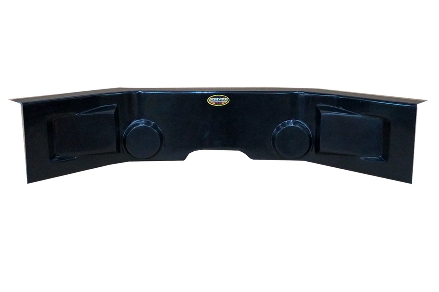 Dominator Racing Products Dash Panel Flat Black 30in Wide DOM911-BK