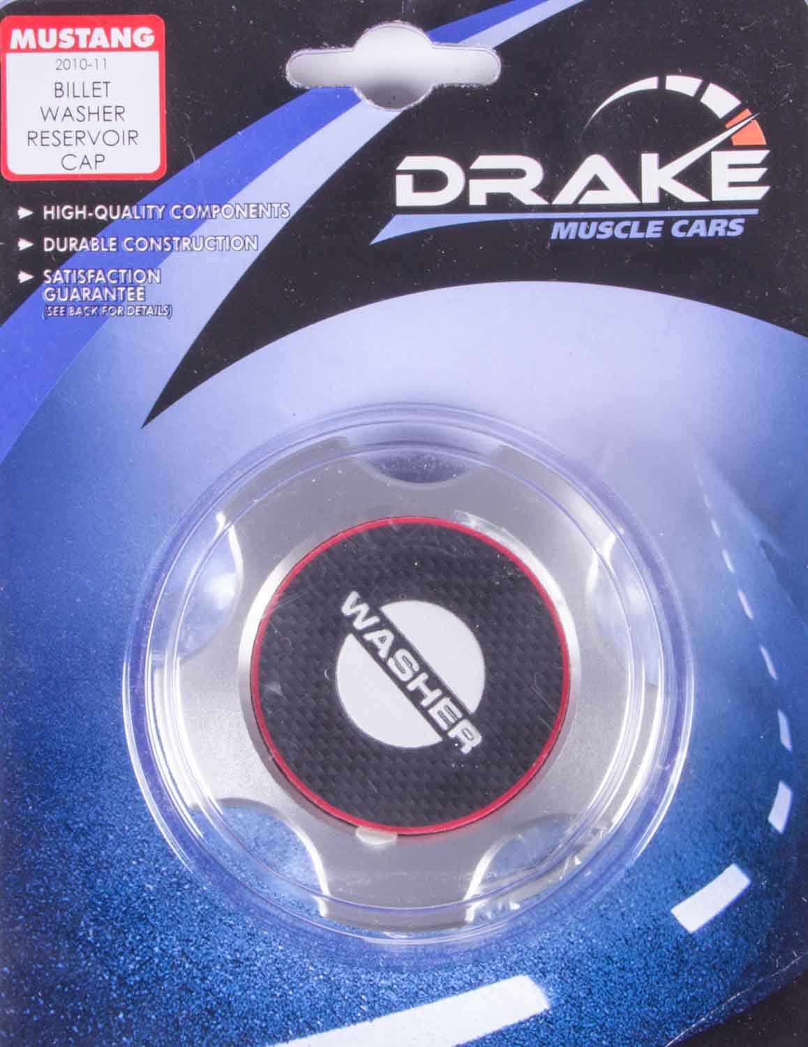 Drake Automotive Group Washer Fluid Cap Billet 05-14 Mustang DRAAR3Z-17632-BL