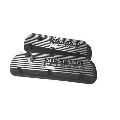 Drake Automotive Group Mustang Valve Covers Aluminum DRAC5ZZ-6A582-A-B