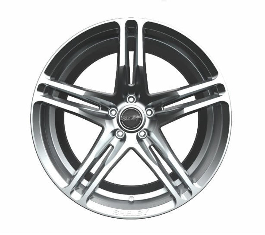 Drake Automotive Group Wheel Shelby CS14 20x11 Hyper Silver DRACS14-215455-CP