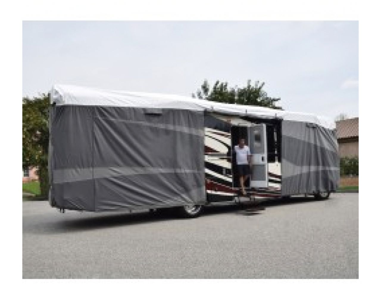 Adco RV Covers Class A Designer Series Tyvek Plus Wind