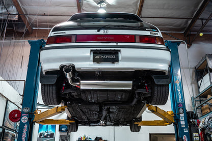 Apexi WS2 Catback Exhaust - 1988-1991 Honda Civic Hatchback *Discontinued