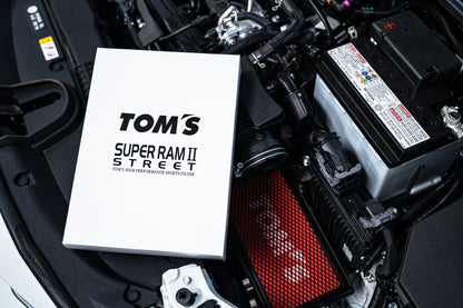 TOM'S Racing Air Filter Super Ram II - 86 (17-20) / GR86, BRZ (21+) / C-HR(17+) / RAV4 (20+) / Camry (18+) / Corolla HB (19+) / ES300h / UX200 / NX350h/ NX450h
