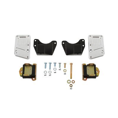 Detroit Speed Engineering Engine Mount Bracket Kit - GM LS w/DSE Subframe DSE060404DS