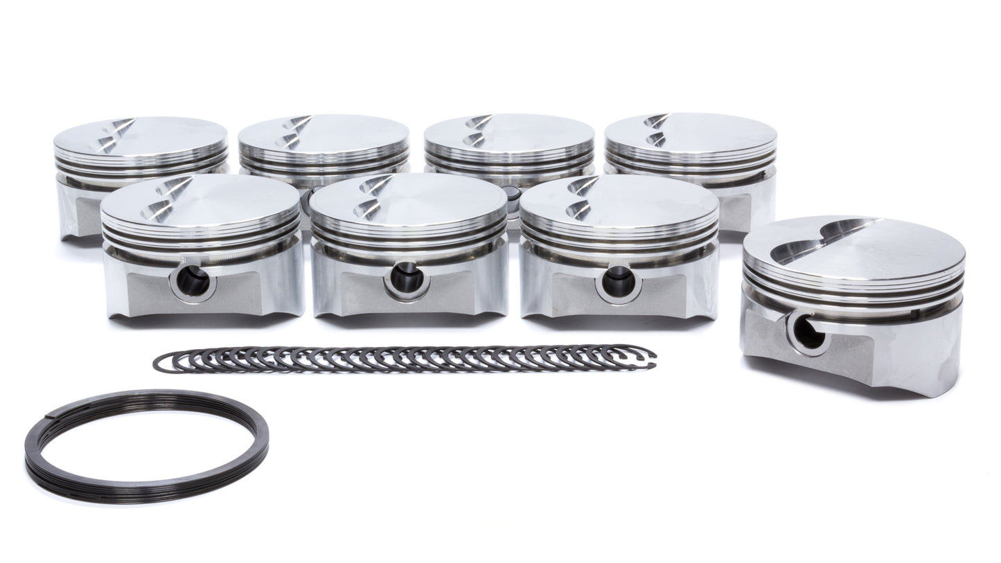 DSS Racing SBC E Piston Set 4.030 F/T -5cc DSS8705-4030